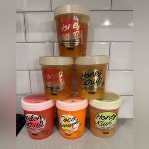 VS PINK body scrub bundle